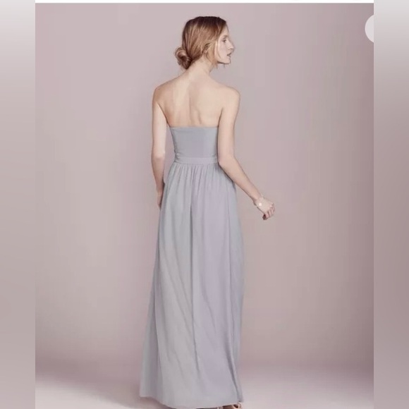 LC by Lauren Conrad formal party dress. Size 6. NWT Sleeveless Maxi flowy 🩶🌸🩶 - Picture 2 of 16